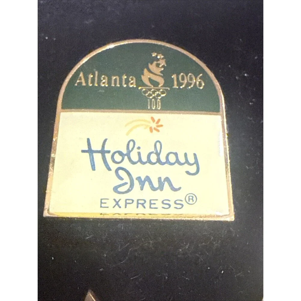 Lot Of 9 Holiday Inn Olympics Pin 1996 Select Vintage W/ Box Case Express BASS